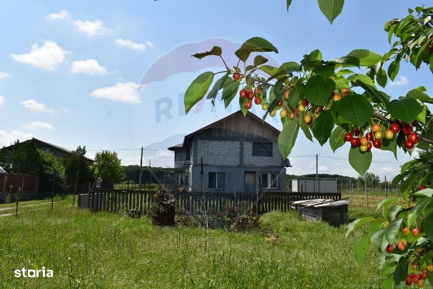 Casă cu 4 camere cu Teren 1085 Mp în Domnești