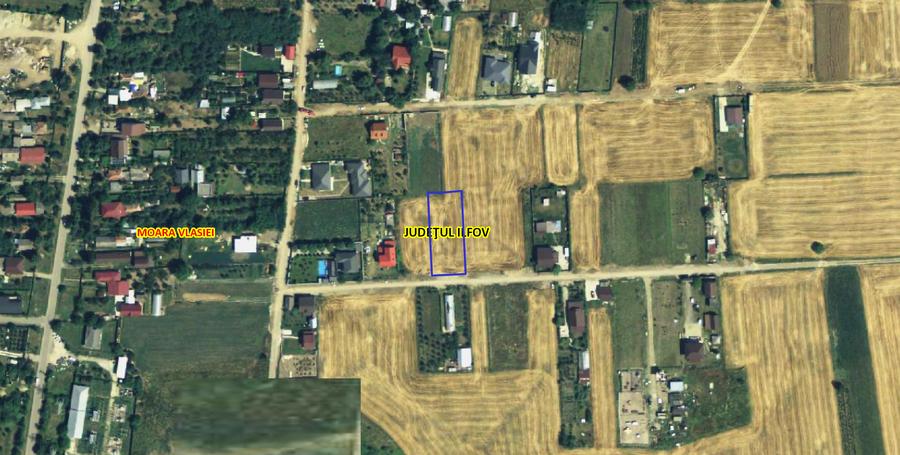 Teren Construcții intravilan de 1500 mp, în Căciulați
