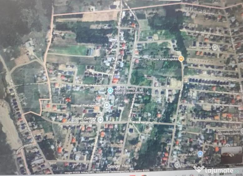 Teren de vanzare, 466 mp, zona Valea Lupului - 1