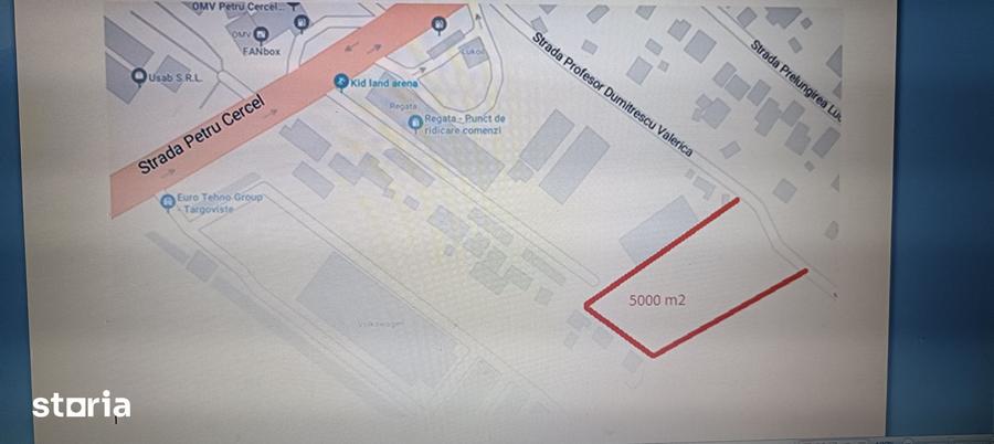 Teren de 5000 mp, în Central