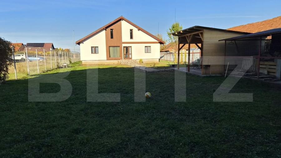Casă individuală cu 4 camere cu Teren 750 Mp în Tărlungeni