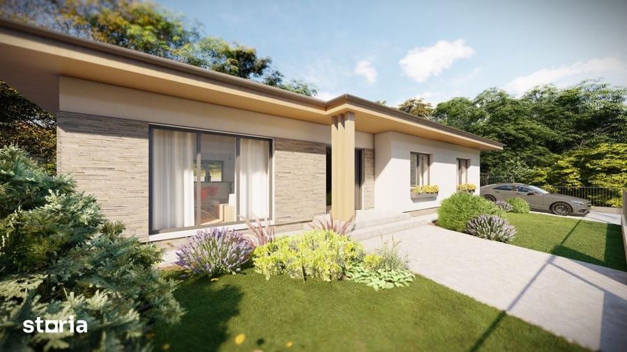 Casă cu 4 camere cu Teren 465 Mp în Chinteni
