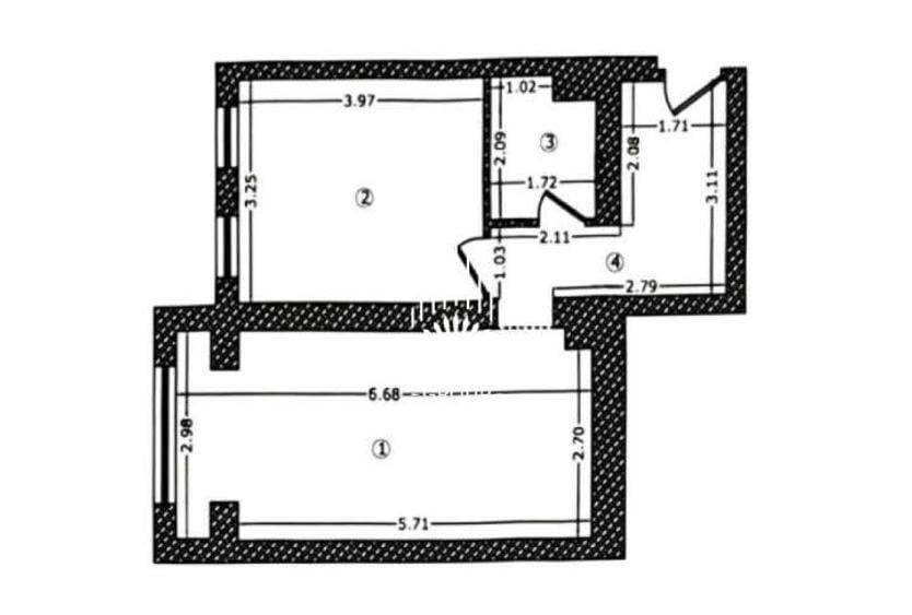 Apartament cu 2 camere, mobilat în Iancului