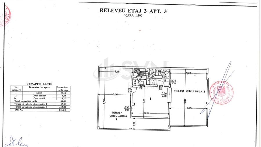 Apartament cu 4 camere decomandat, mobilat în Primăverii