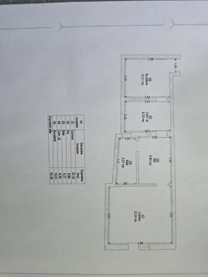 Casă cu 2 camere cu Teren 100 Mp în Brâncoveanu