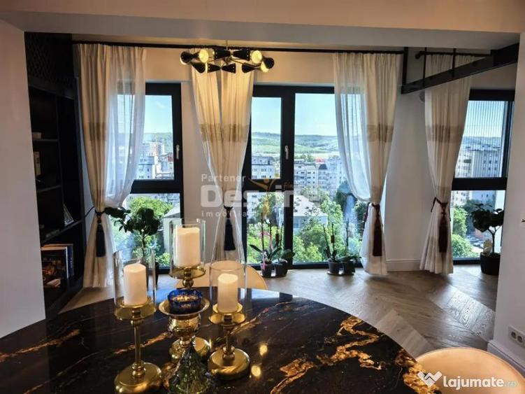 Apartament cu 2 camere semidecomandat, mobilat în Păcurari
