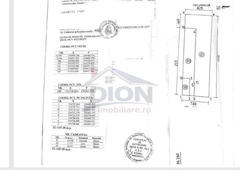 Casă individuală cu 4 camere cu Teren 207 Mp în Central
