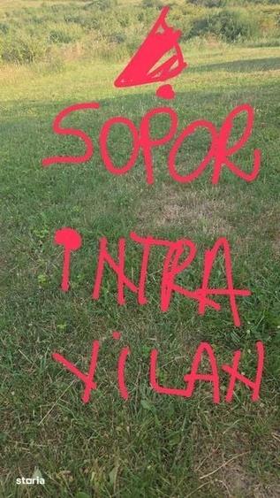Teren intravilan Sopor zona bazin inot - 1
