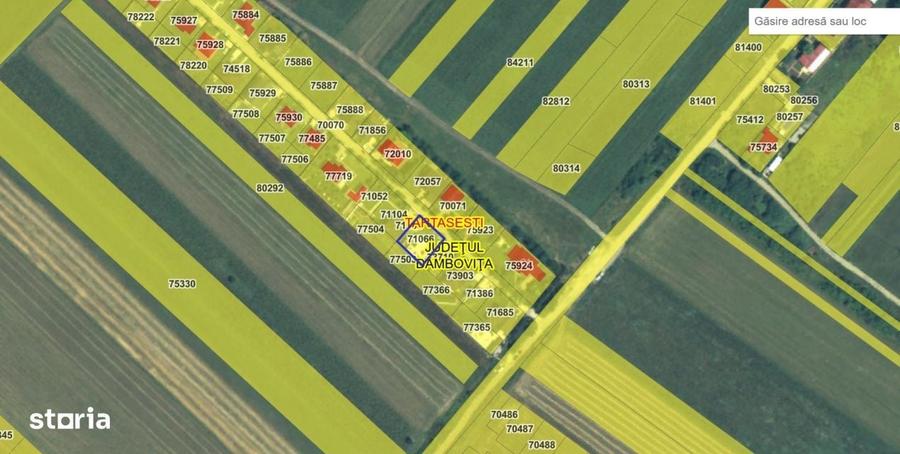 Casă cu 4 camere cu Teren 800 Mp în Tărtășești