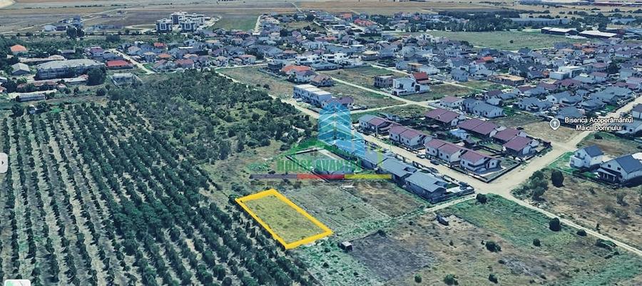 Teren de 800 mp, în Nord