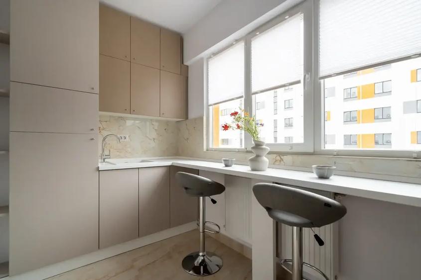Apartament cu 2 camere decomandat, mobilat în Chiajna