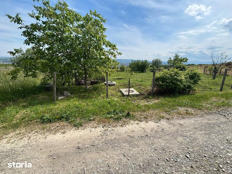 Teren intravilan construibil/ panorama/ expunere sud - 1