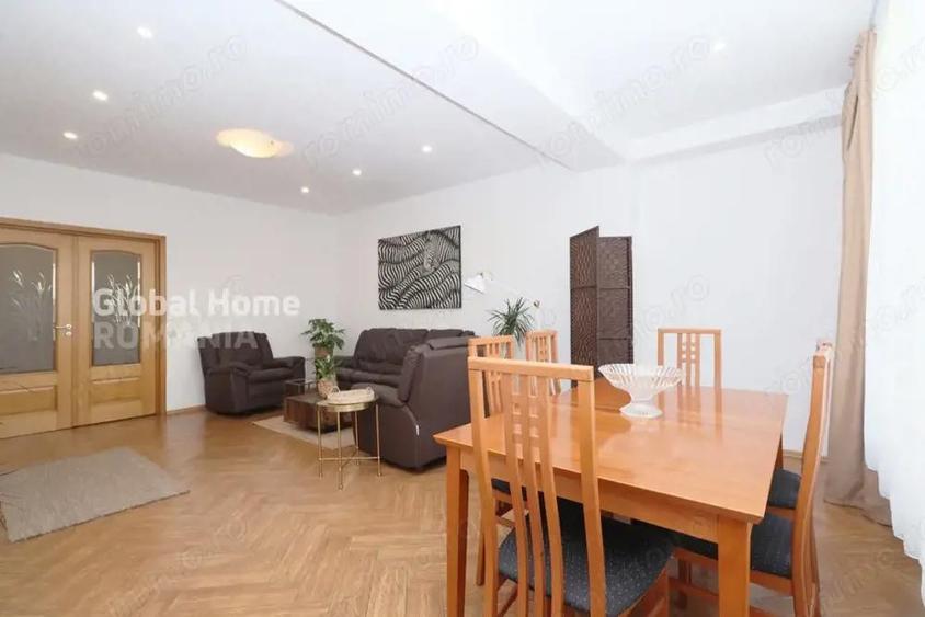 Apartament cu 3 camere semidecomandat, mobilat în Herăstrău
