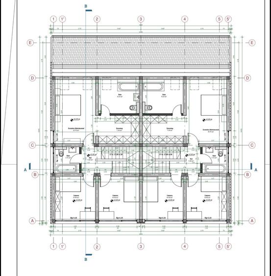 Duplex cu 5 camere cu Canalizare în Moșnița Nouă