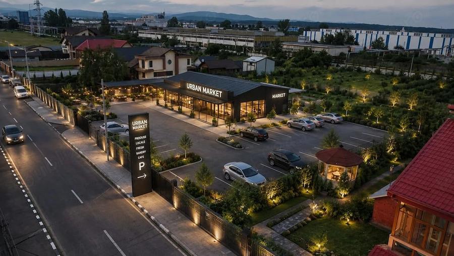 Spațiu comercial, de 4,650 mp, în Florești