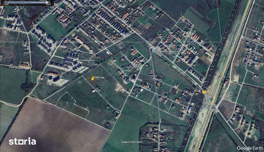 Teren de 1502 mp, în Central