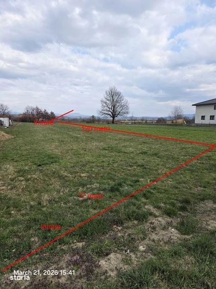 Teren de 2000 mp, în Coltău