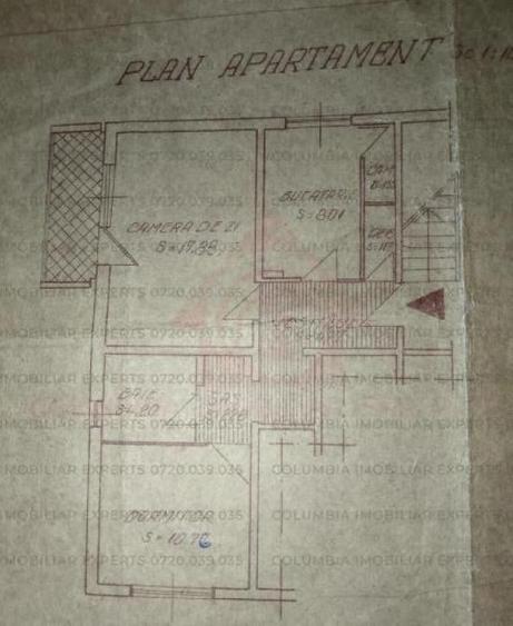 Apartament cu 2 camere în Berceni