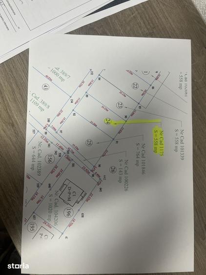 Teren de 555 mp, în Cristian