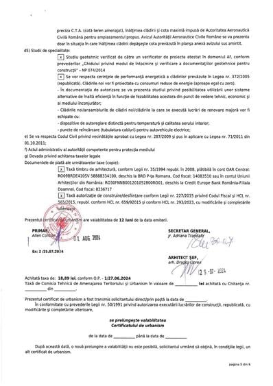 Teren de 1000 mp, în Dârste