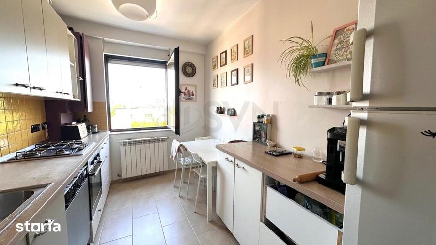 Apartament cu 3 camere decomandat, mobilat în Muncii