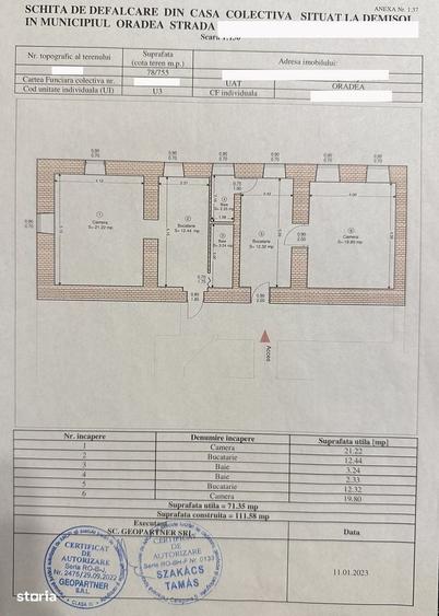 Apartament cu 2 camere în Central