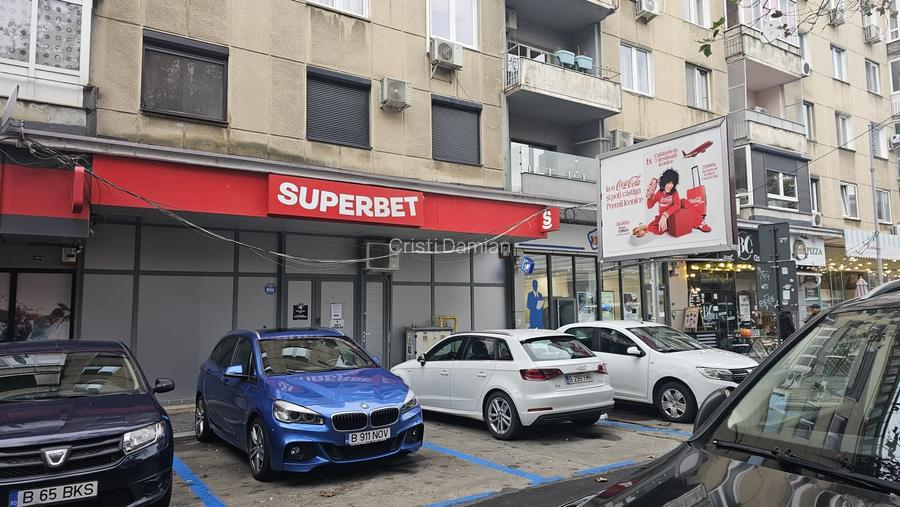 Piata Amzei, spatiu comercial stradal cu trafic intens, ideal comert, servicii.