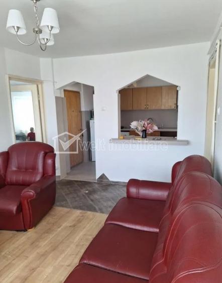 Apartament cu 3 camere semidecomandat, mobilat în Mănăștur