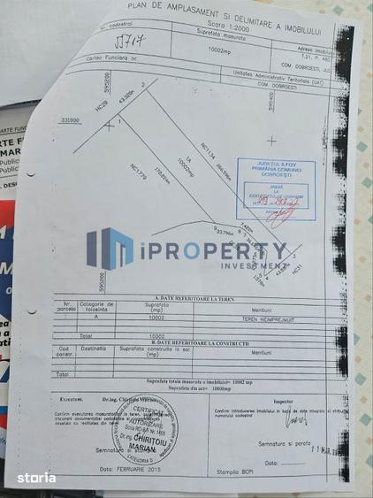 Dobroesti | Teren 10.000 Mp | Deschidere 43 Ml | 20 Case Construite - 1