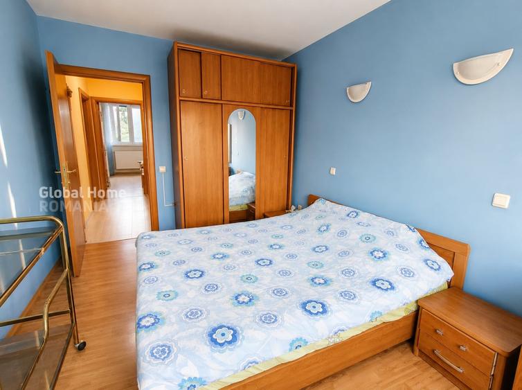 Apartament cu 3 camere semidecomandat, mobilat în Victoriei