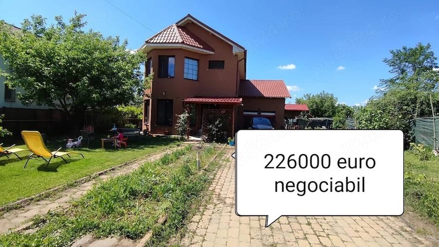 Casă cu 5 camere cu Teren 1000 Mp în Clinceni