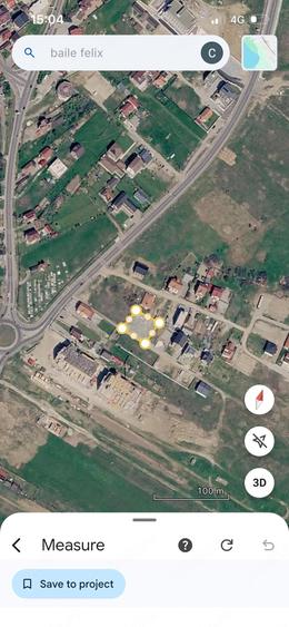 Teren de 900 mp, în Băile Felix