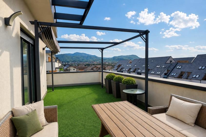 Apartament tip penthouse | Tractorul – Coresi | loc de parcare - 10