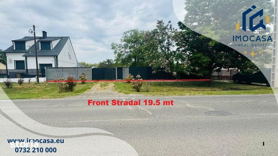 Teren de 1490 mp, în Pârneava