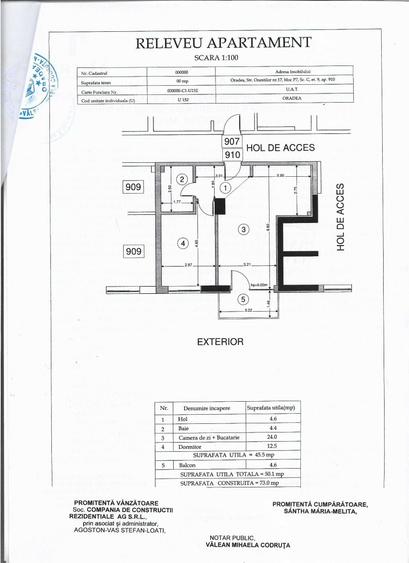 Apartament cu 2 camere decomandat în Decebal