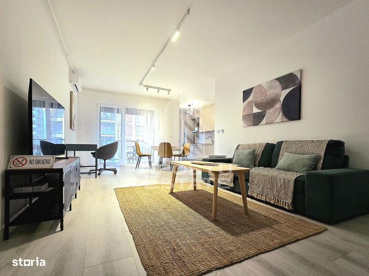 Apartament cu 3 camere, mobilat în Central