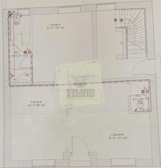 Casă cu 8 camere cu Teren 373 Mp în Lazaret