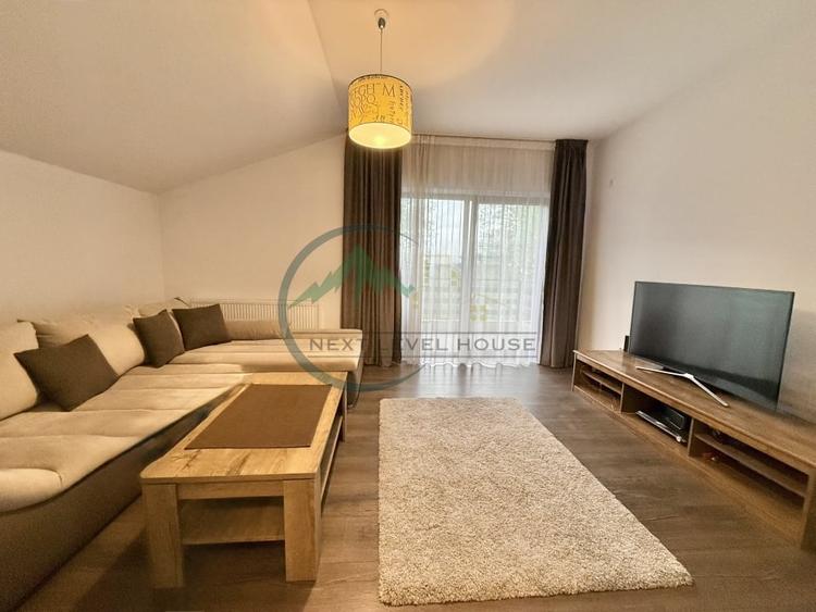 Apartament cu 2 camere decomandat, mobilat în Sânpetru