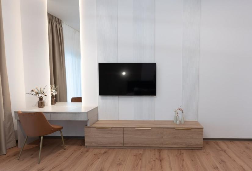 Apartament cu 3 camere, mobilat în Tunari