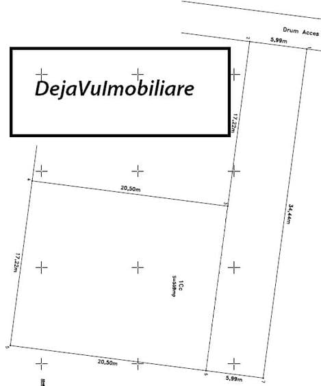 Teren Construcții intravilan de 560 mp, în Băneasa
