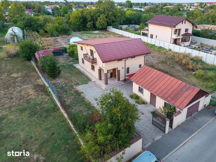 Casă cu 5 camere cu Teren 1163 Mp în Cornetu