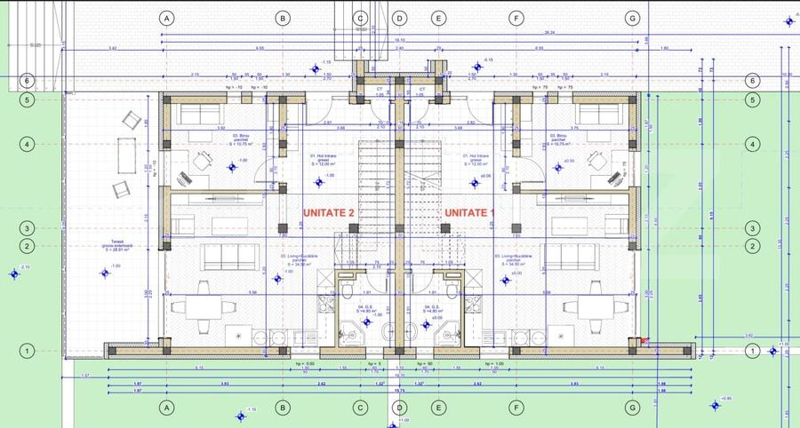 Teren Construcții intravilan de 1012 mp, în Dezmir
