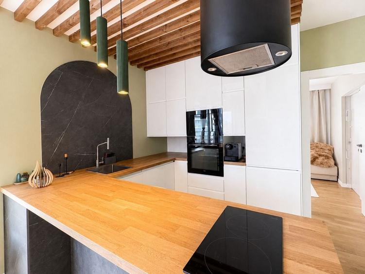 Apartament cu 2 camere semidecomandat, mobilat în Cotroceni