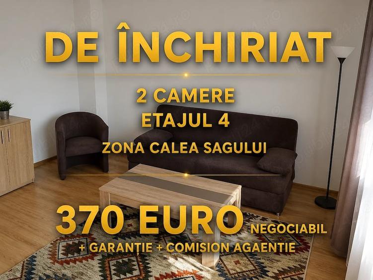 Apartament cu 2 camere decomandat în Șagului