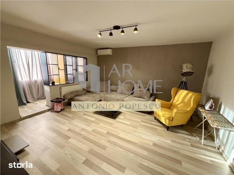 Apartament cu 3 camere, mobilat în Democrației