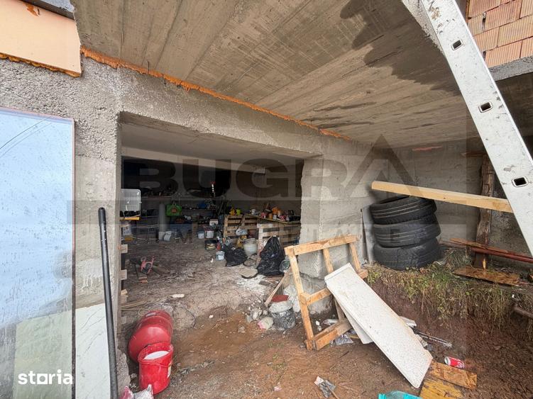 Casă cu 4 camere cu Teren 1000 Mp în Gârbău