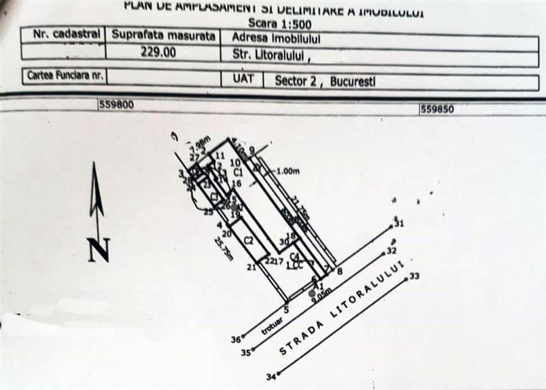 Casă individuală cu 4 camere cu Teren 229 Mp în Colentina