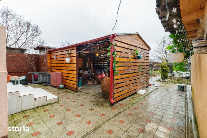 Casă cu 3 camere cu Teren 279 Mp în Dragomirești-Vale