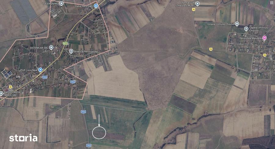 Teren de 500 mp, în Tămășeu