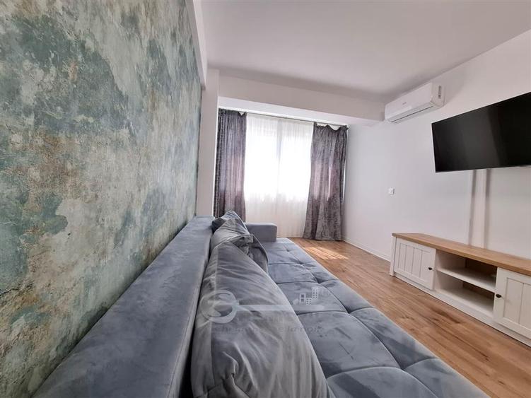 Apartament 2 camere, mobilat de lux, baie cu geam, etaj 2, Cug Pepiniera Tudor N - 15